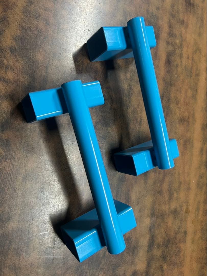 プッシュアップバー(青)　倒立バー