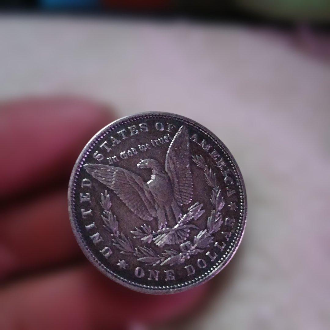 福*ん様 1880年 アメリカ 銀貨 リバティ女神像