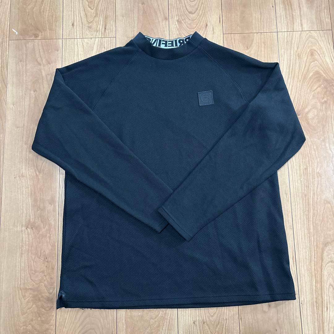 BRIEFING モックネック リラックスフィット　Lサイズ