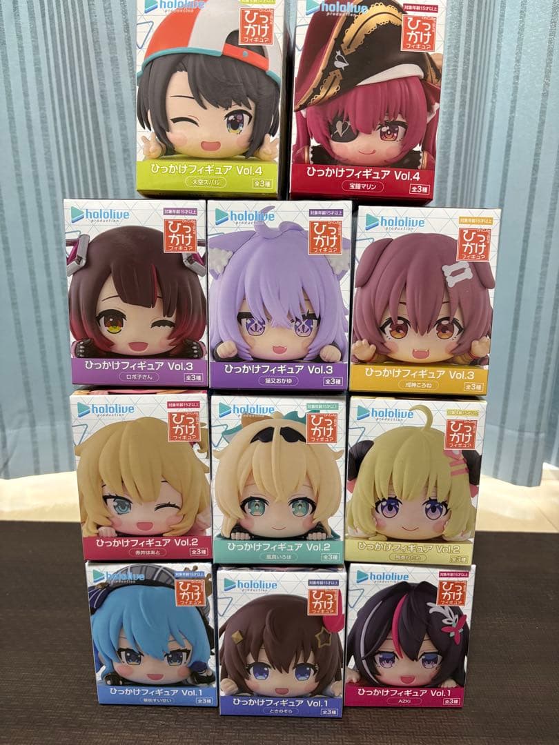 ホロライブ　ひっかけフィギュア　11体セット