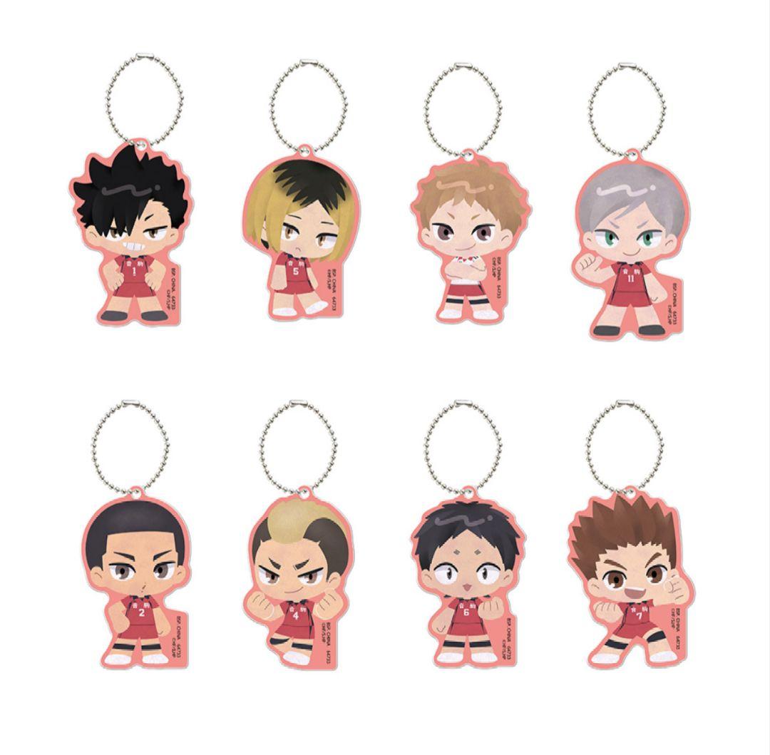 【新品未開封コンプリート】ハイキュー!! 一番くじ アクリルチャーム