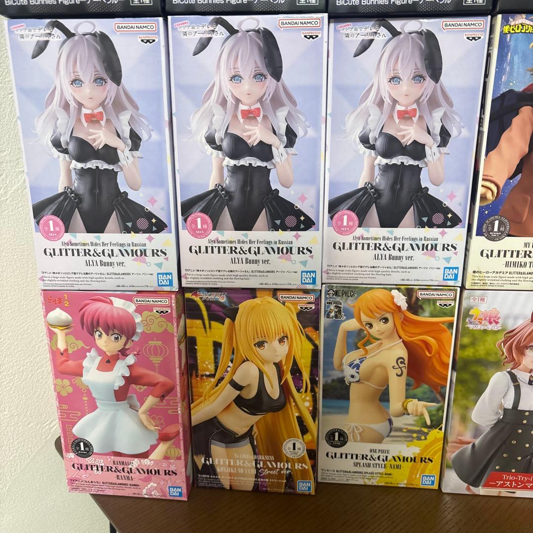 プライズフィギュア　まとめ売り　ナーベラル　トガヒミコ　緑谷出久　初音ミク