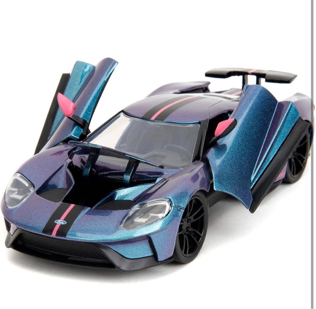 2017 FORD GT & クラシックTVシリーズ バットモービル ピンク