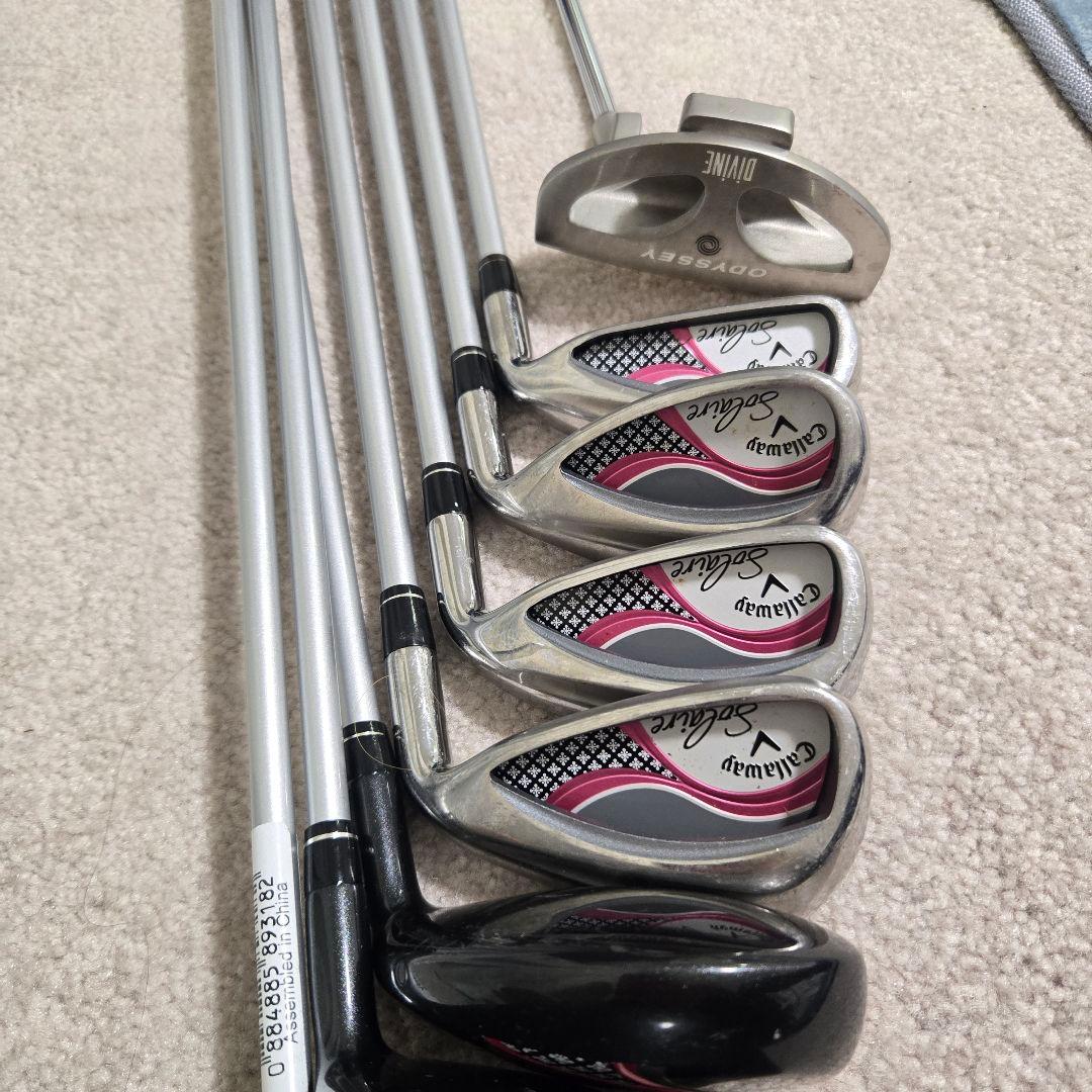 初心者 Callaway Solaire クラブセット レディース バッグ除く