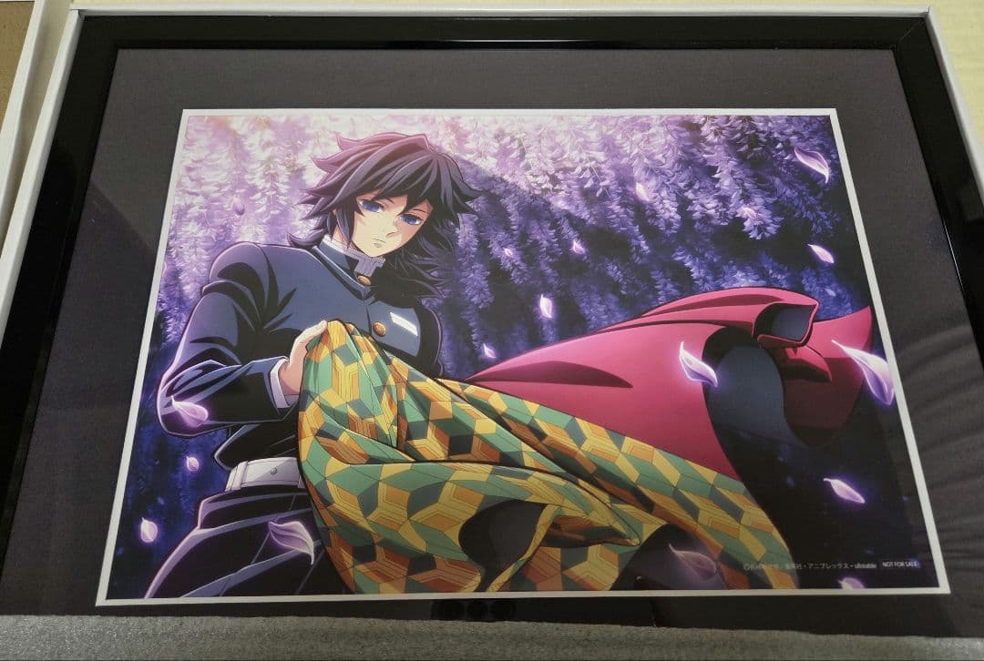 鬼滅の刃 柱稽古編 描き下ろしイラストA4キャラファイングラフ（冨岡義勇）