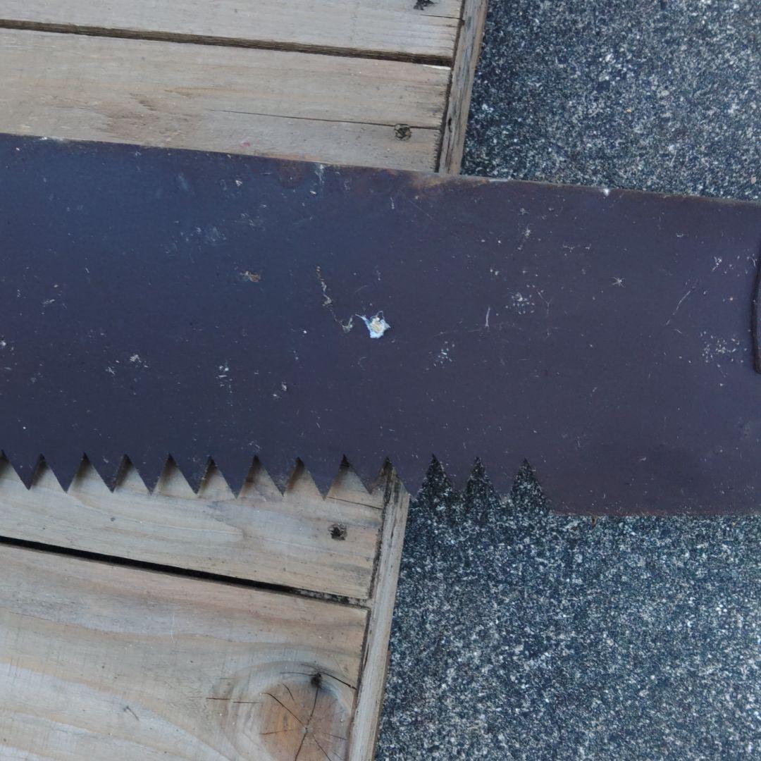 古鋸　両引き鋸　杣道具　鍛冶製品　古民具