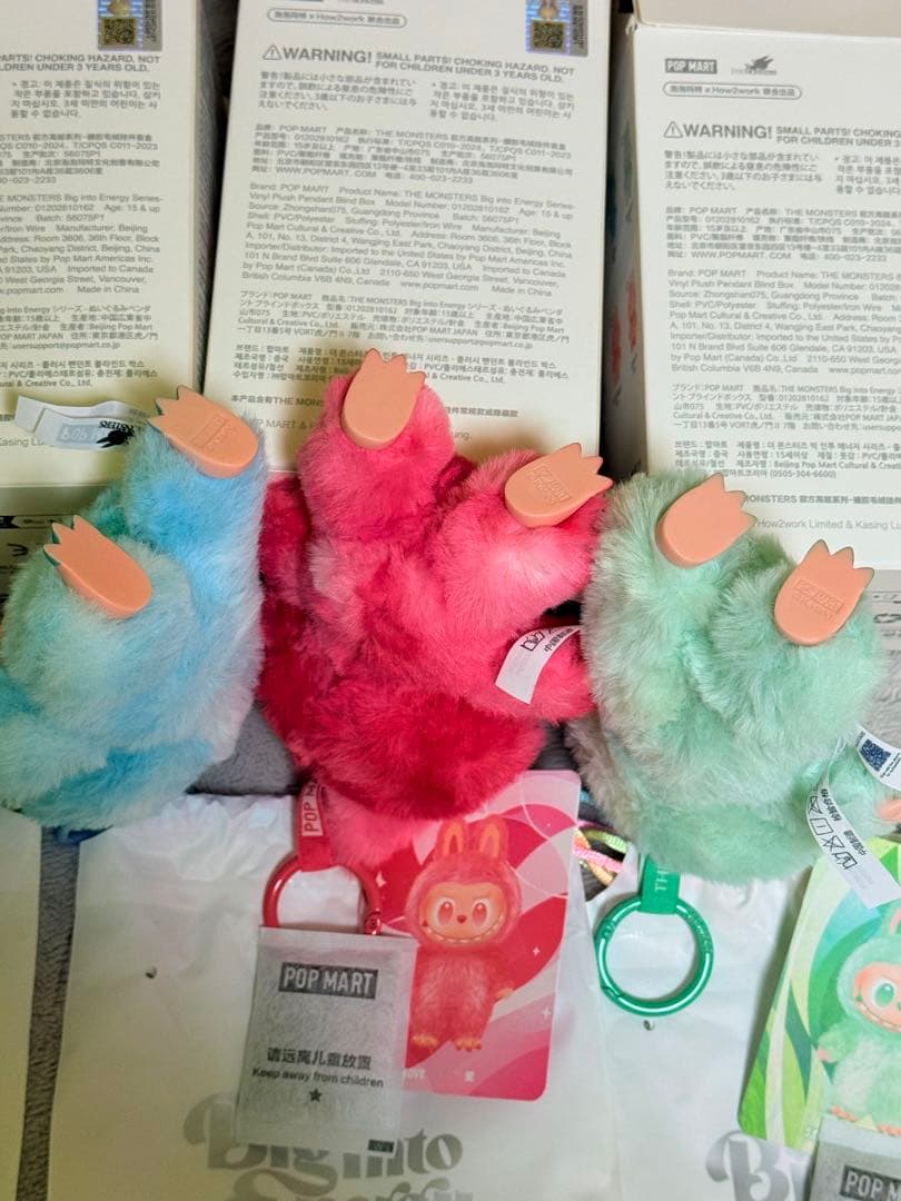 【正規品】ラブブ LABUBU エナジー 3個セットPOPMART 最終値下