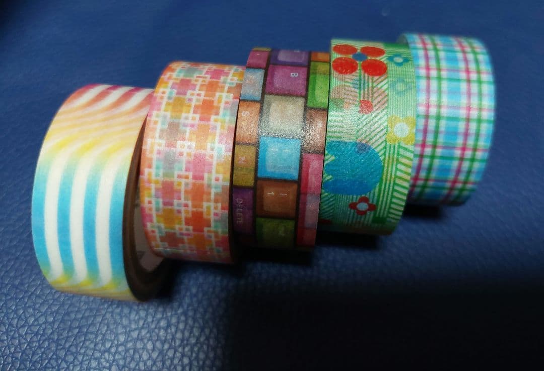 mt カラフルマスキングテープ5巻き