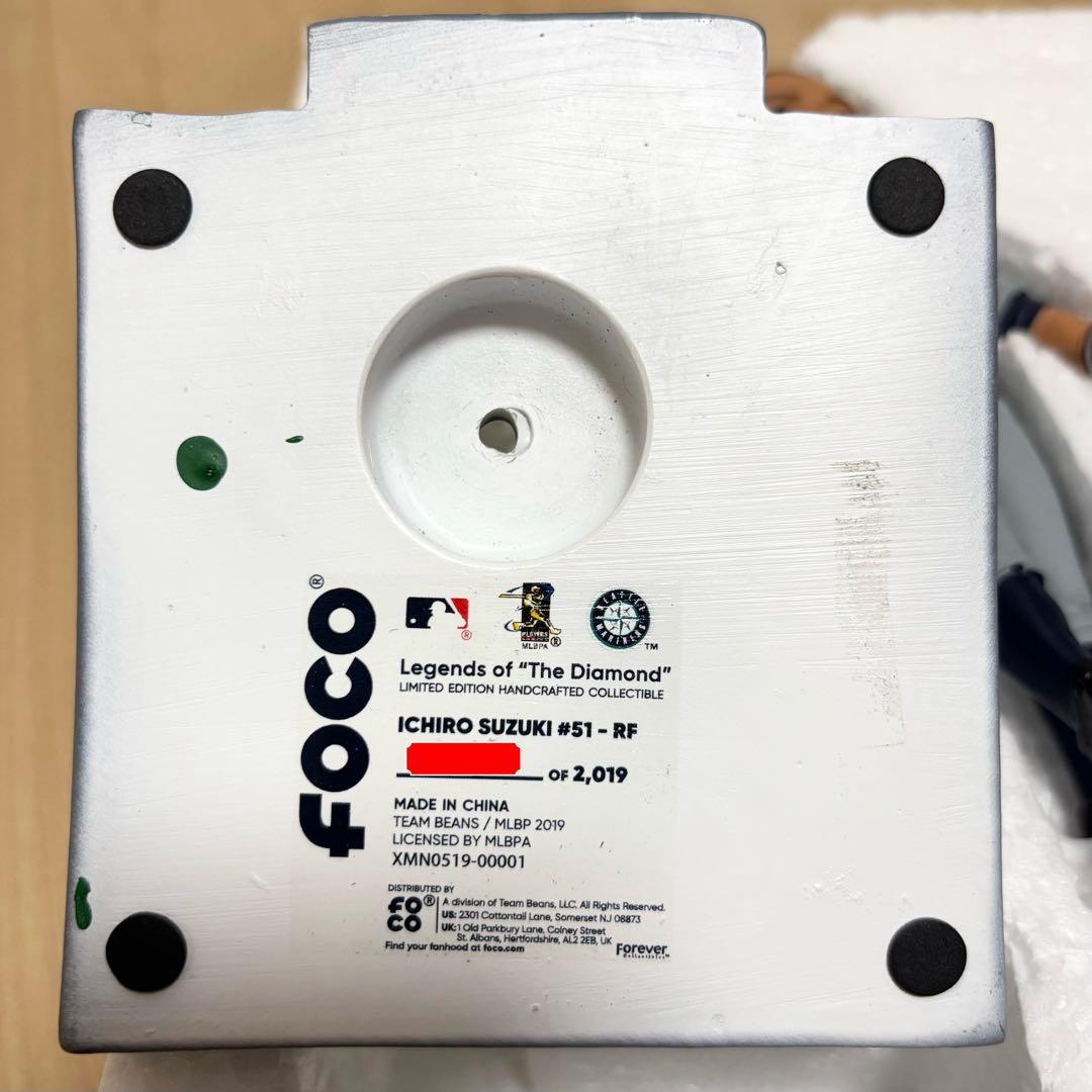 【激レア限定品】ICHIRO イチロー選手 ボブルヘッド 引退 2019体限定