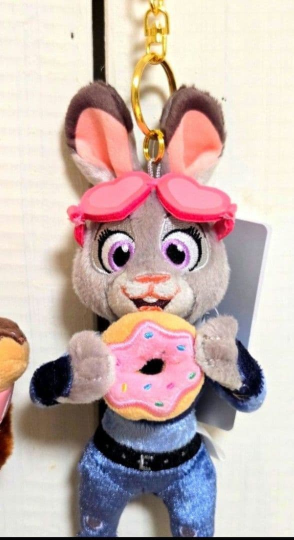 お顔厳選　ズートピア　10周年　キーチェーン　ニック　ジュディ　ディズニーストア