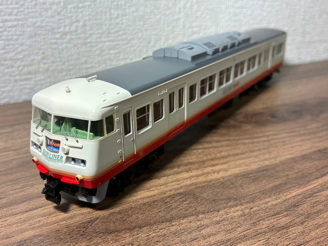 クハ117 ☆★精密パーツ取付品☆★車掌室点灯☆★HO-9104 サンライナー