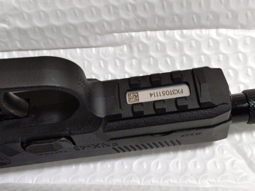 東京マルイ　fnx45　タクティカル　BLACK