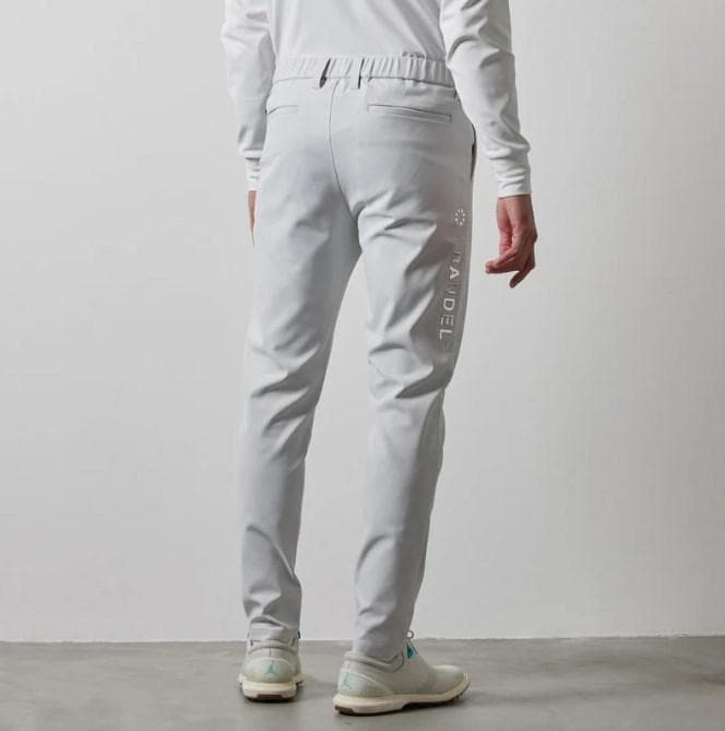 新品 BANDEL SIDE LOGO STRECH TAPERED PANTS