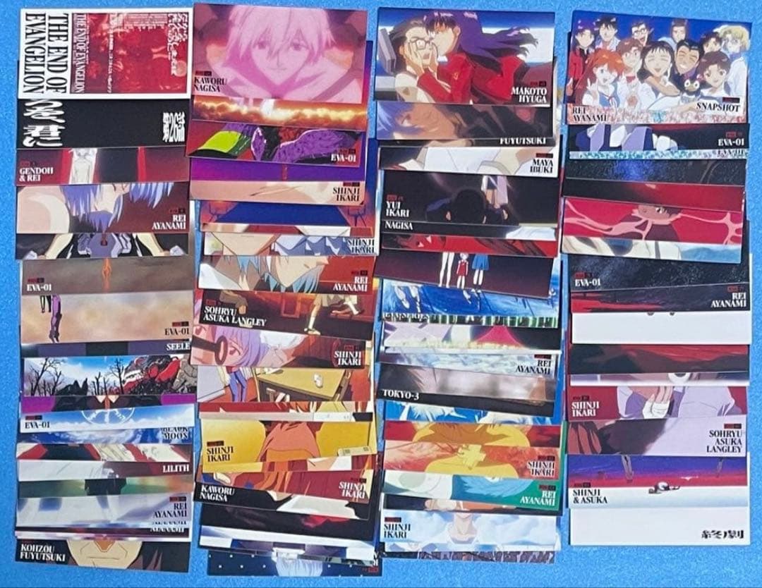 新世紀エヴァンゲリオン カードダスマスターズワイド　ノーマルコンプ　＋SP3枚