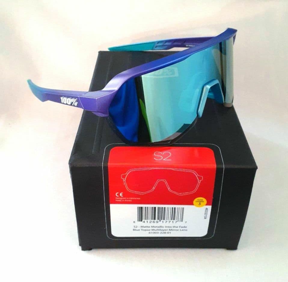 100% S2 ブルートパーズ ワンハンドレッド サングラス