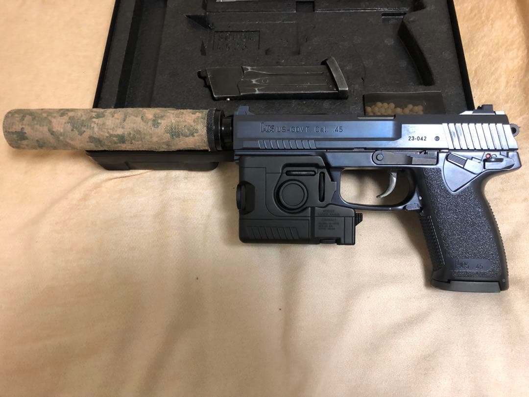 東京マルイ　ソーコム mk23 ガスガン 【消音カスタム】18禁