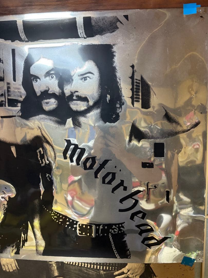 ヴィンテージ　Motörhead ポスター 2種類　1つはアルミコーティング