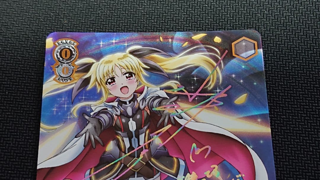 ヴァイス WS リリカルなのは SSP フェイト サイン 2枚