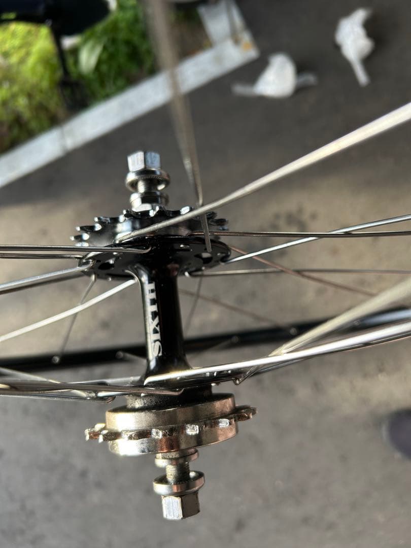 ピスト　ホイール　前後セット