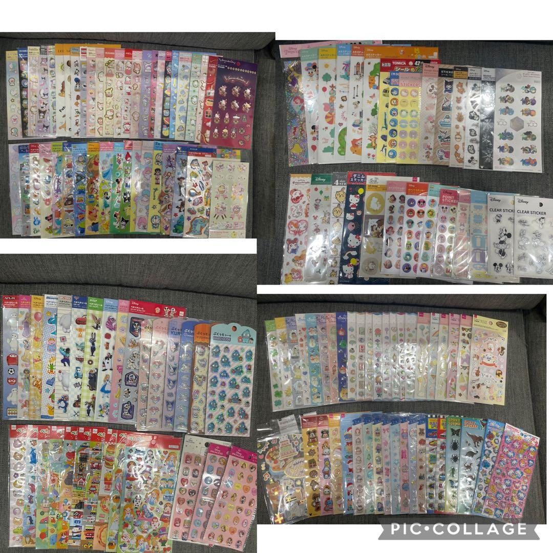 2/15まで　シール集め引退品　100均他まとめ売り　商品追加価格改定①