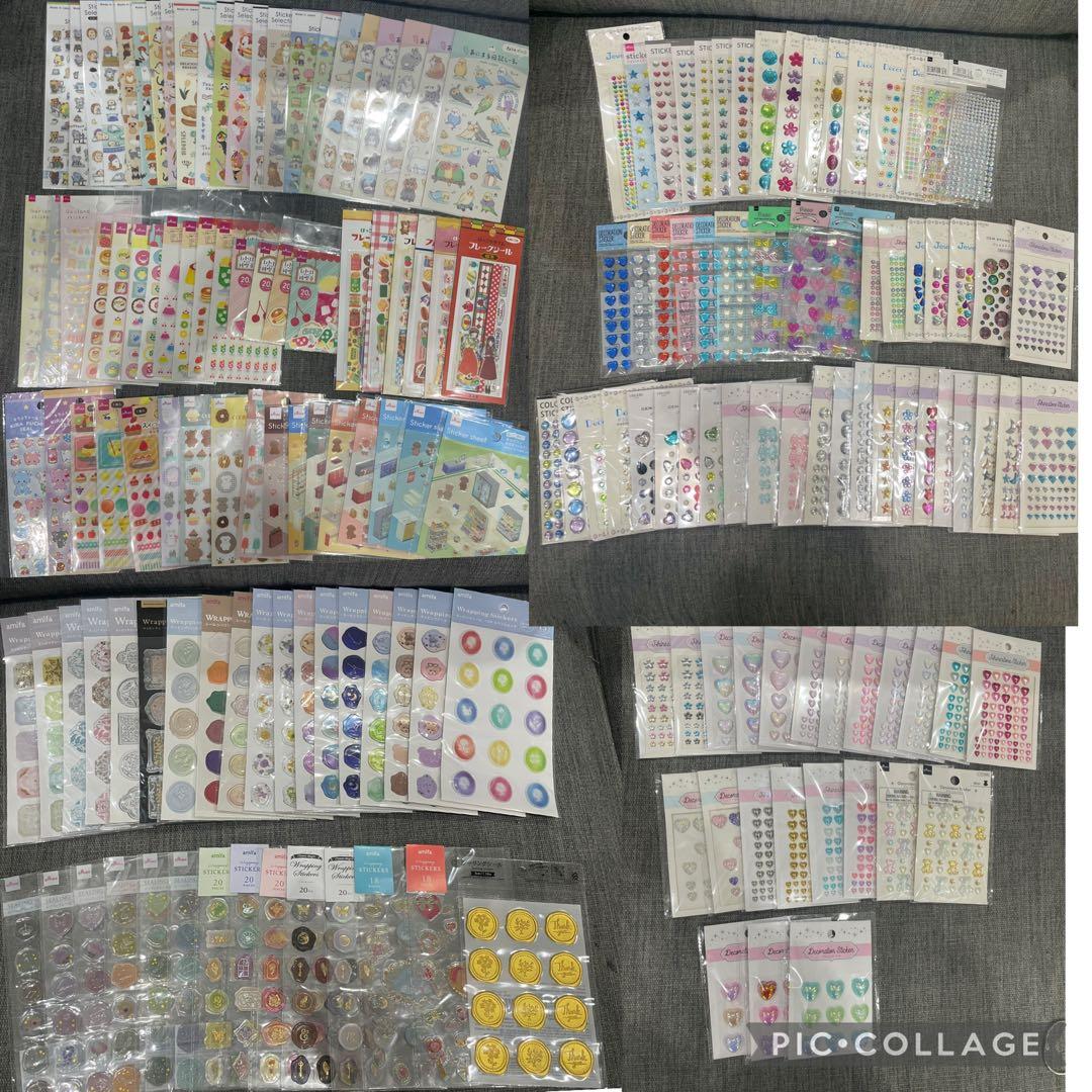 2/15まで　シール集め引退品　100均他まとめ売り　商品追加価格改定①