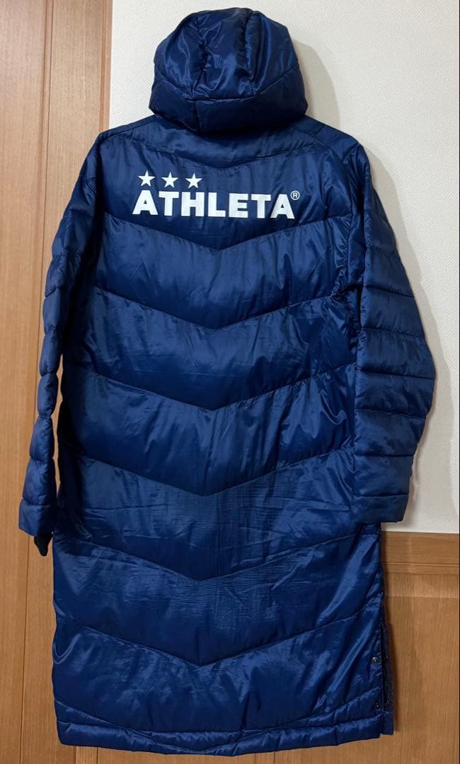 希少　美品　ATHLETA アスレタ　ベンチコート　ダウンジャケット　160