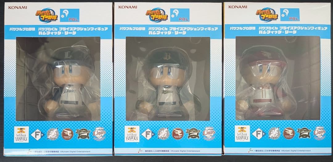 パワフルプロ野球　パワプロ　フィギュア　パ・リーグ　全6種