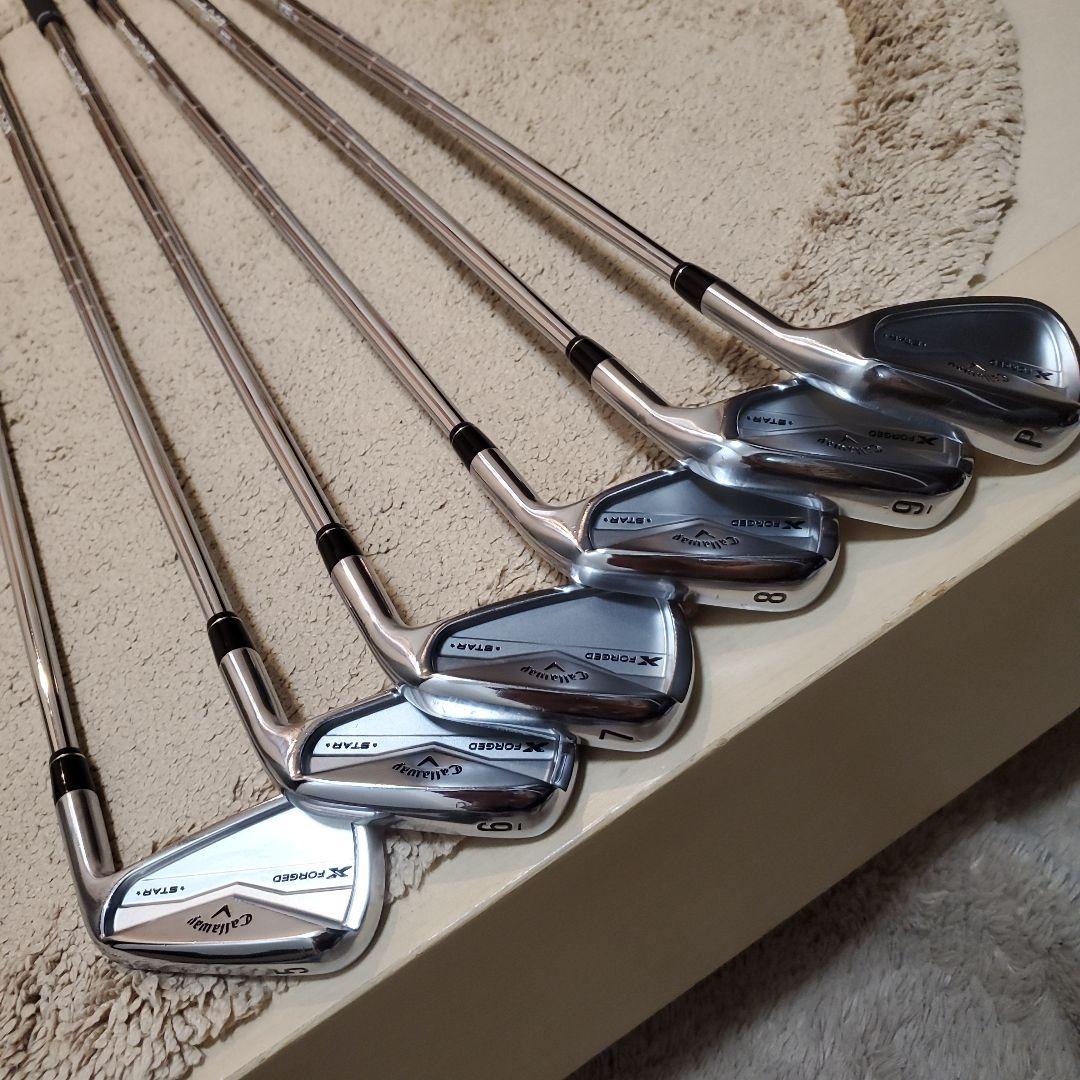 キャロウェイXフォージドスター 5～P DG105Sシャフト