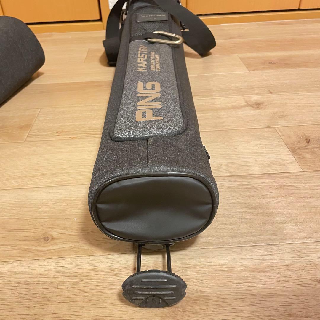 【ほぼ未使用】PING KARSTEN ゴルフバッグ スタンド/サブバッグ