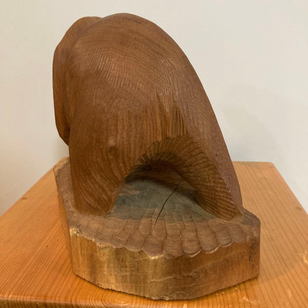 加藤貞夫　木彫り熊　八雲　美品　貴重　木彫