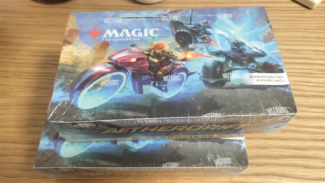 霊気走破 Aetherdrift プレイブースターパック英語版2箱