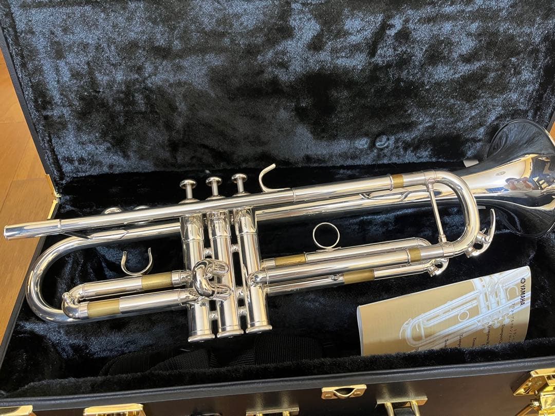 Yamaha トランペット シルバー仕上げ