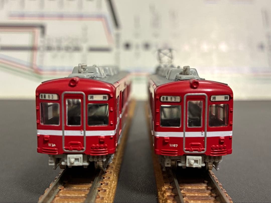 管理番号1739 京急 旧1000形（分散冷房車）キット組立品 4両