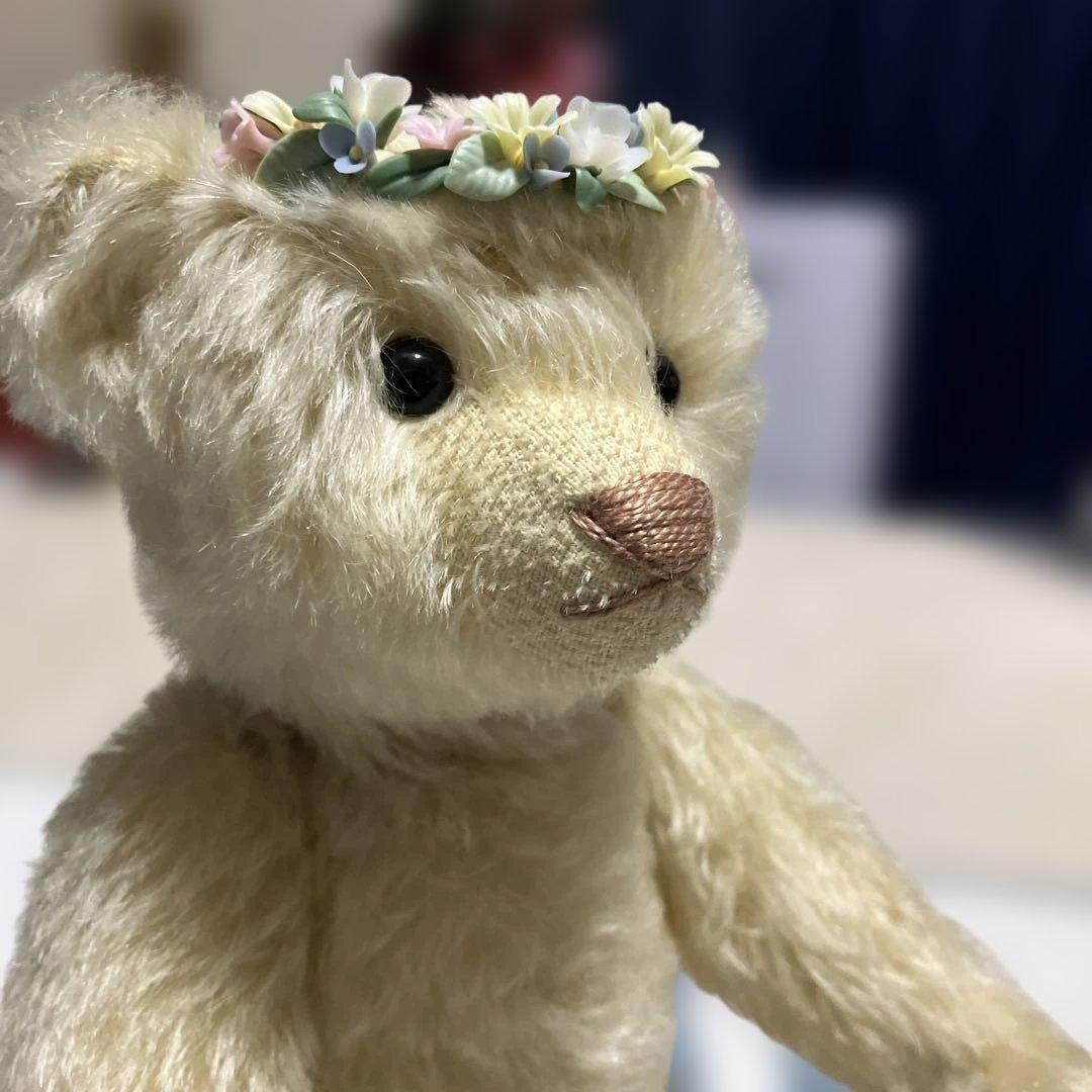 (激レア)(訳あり) シュタイフ　リヤドロ　コラボ　　スプリングテディベア