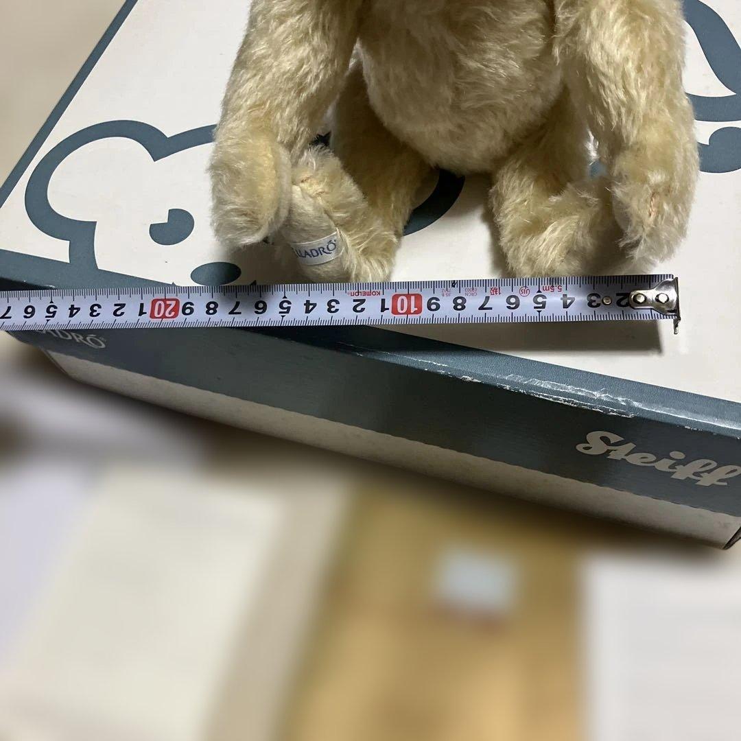 (激レア)(訳あり) シュタイフ　リヤドロ　コラボ　　スプリングテディベア