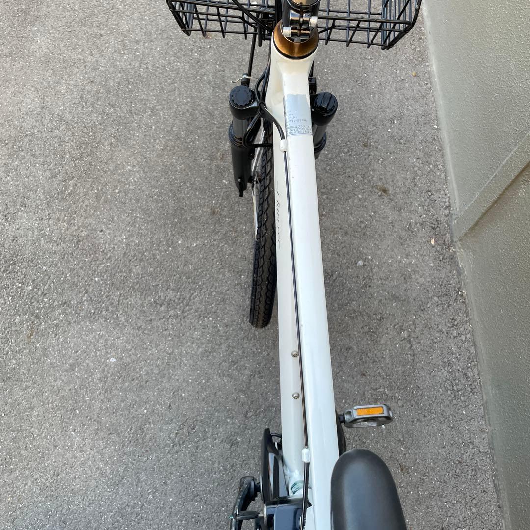 パナソニック電動アシスト自転車26インチ スポーツ型 ホワイト