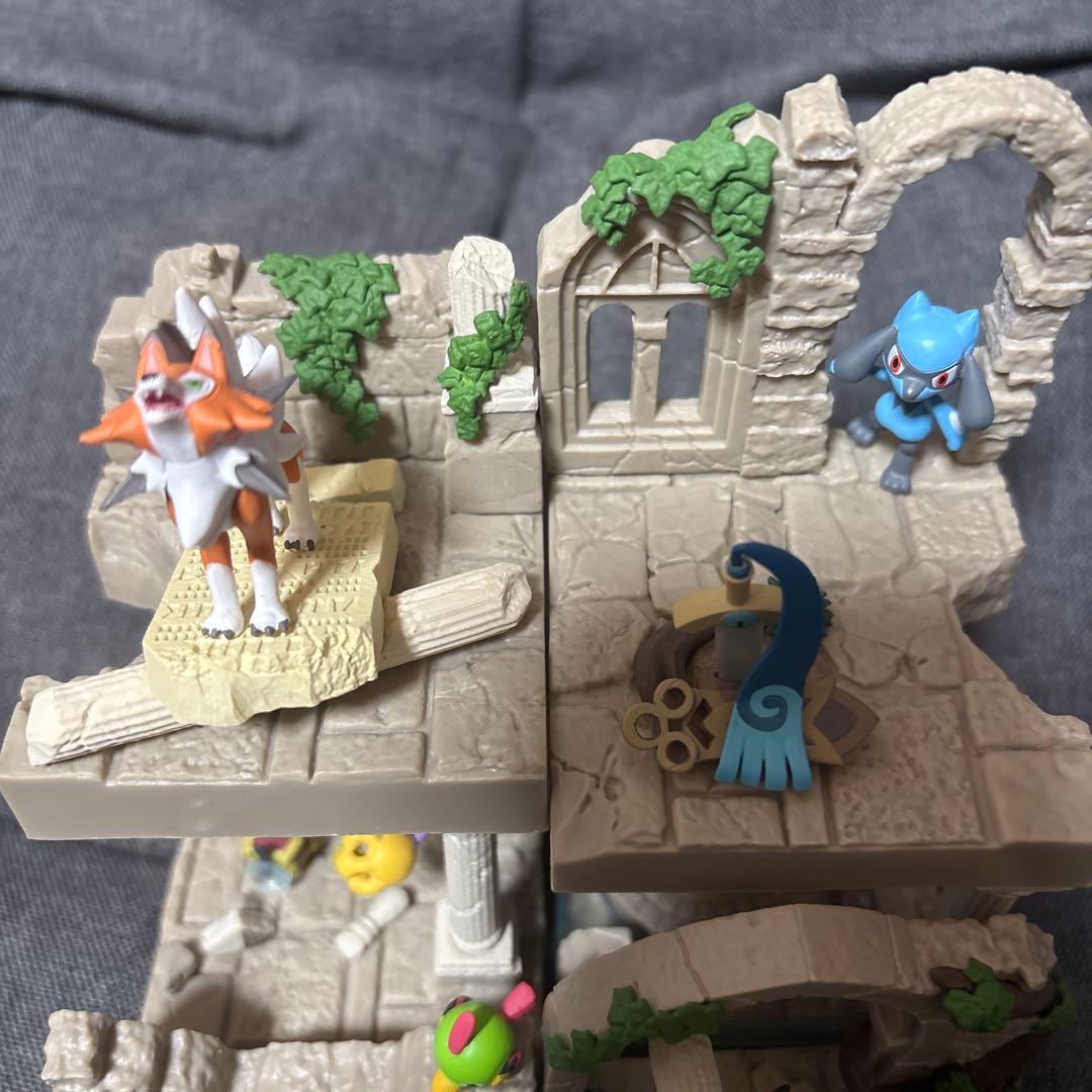 ポケモン ジオラマコレクション 古城の遺跡 コンプリートセット