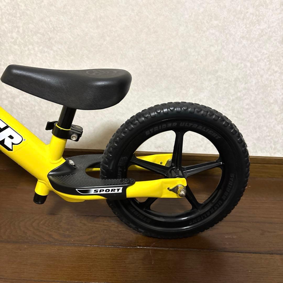 【ほぼ未使用】ストライダー 12 イエロー