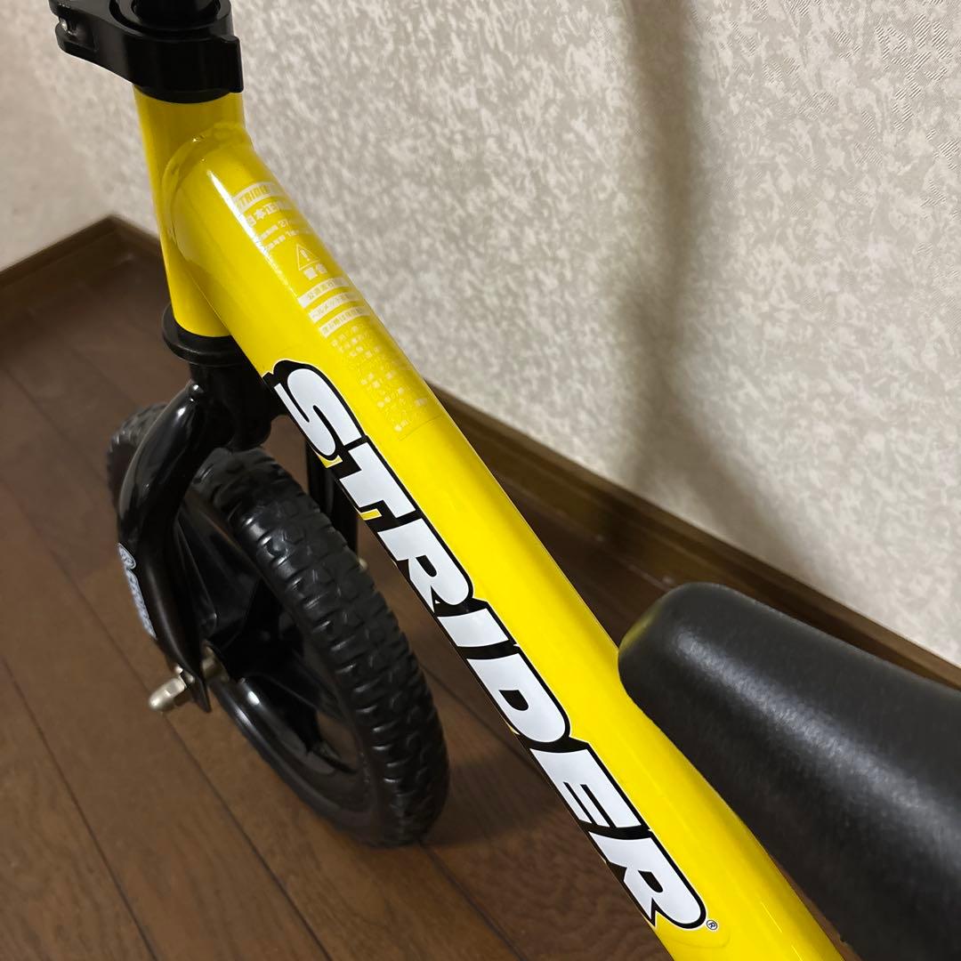 【ほぼ未使用】ストライダー 12 イエロー