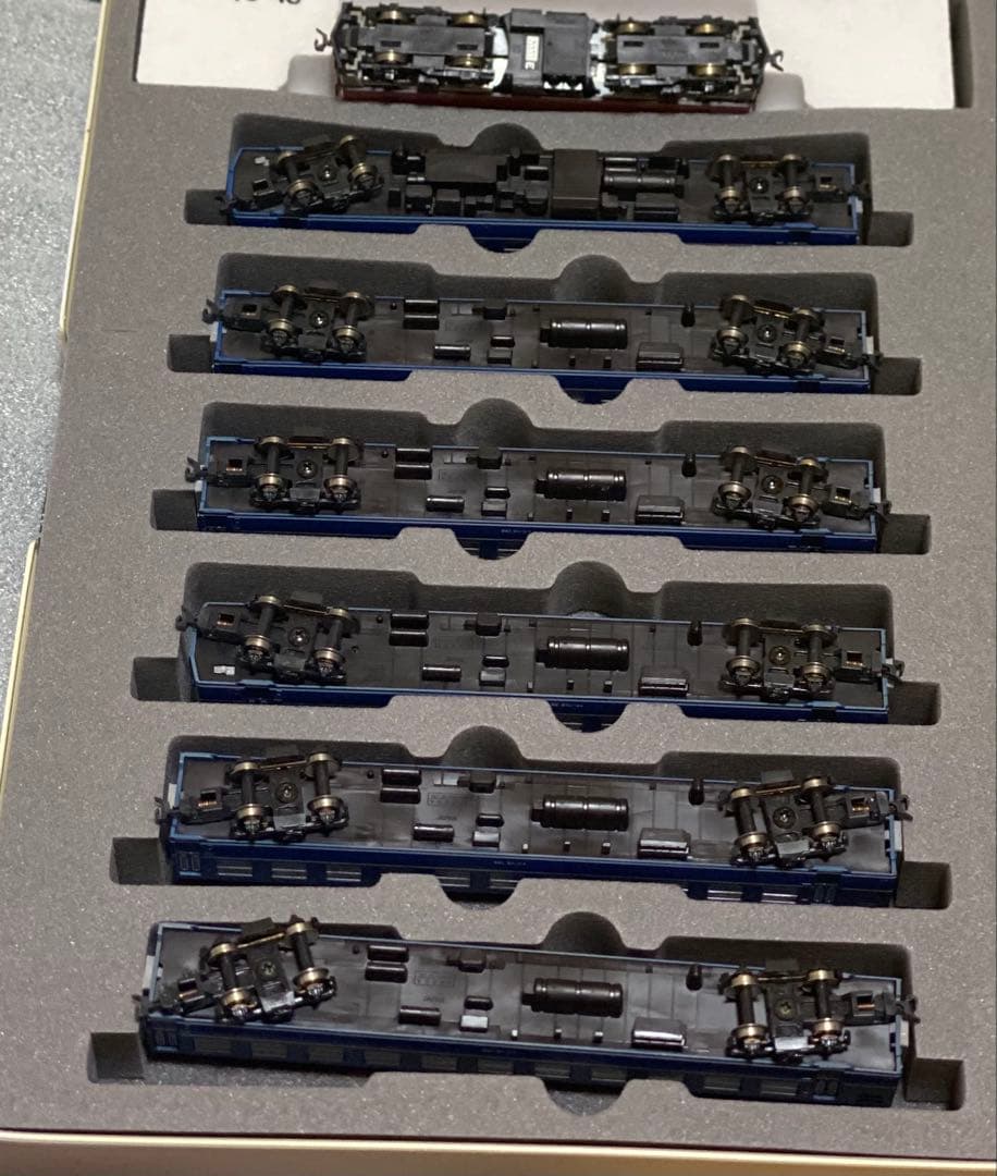 KATO ED75 耐寒型 + 12系客車 6両セット 動作確認済 Nゲージ