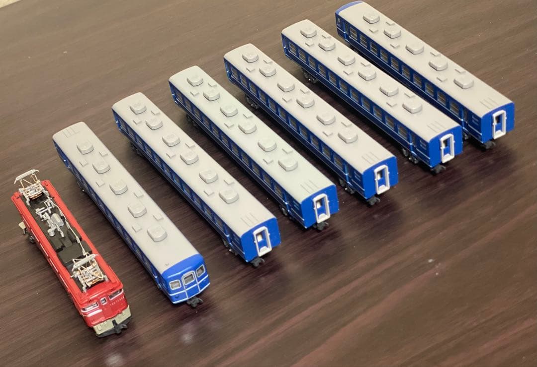 KATO ED75 耐寒型 + 12系客車 6両セット 動作確認済 Nゲージ