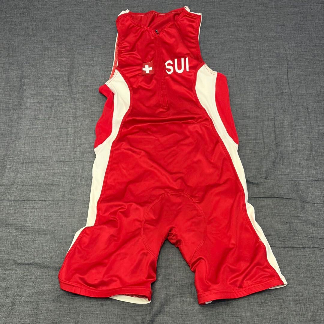 orca トライアスロン トライスーツ レッド Sサイズ