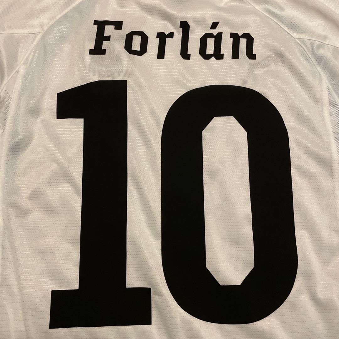 あ*ペ様 2010 ワールドカップパッチ付 ウルグアイ代表 フォルラン#10 M