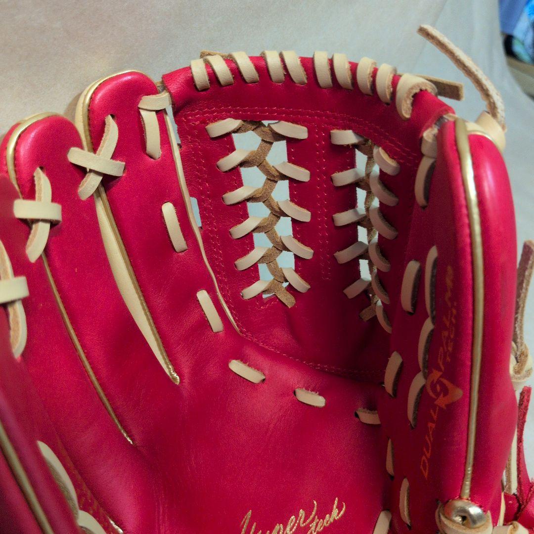 ローリングス:左投げ:大人用:軟式用グラブ:11.75インチ:色:スカーレット他