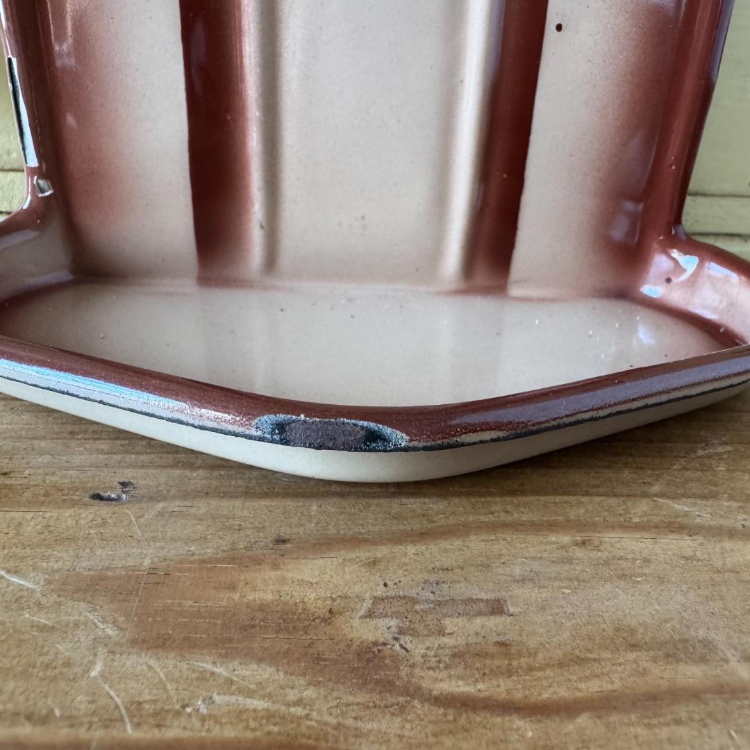 ドイツ　ヴィンテージ　ホーロー　オニオンラック　カップホルダー　アンティーク