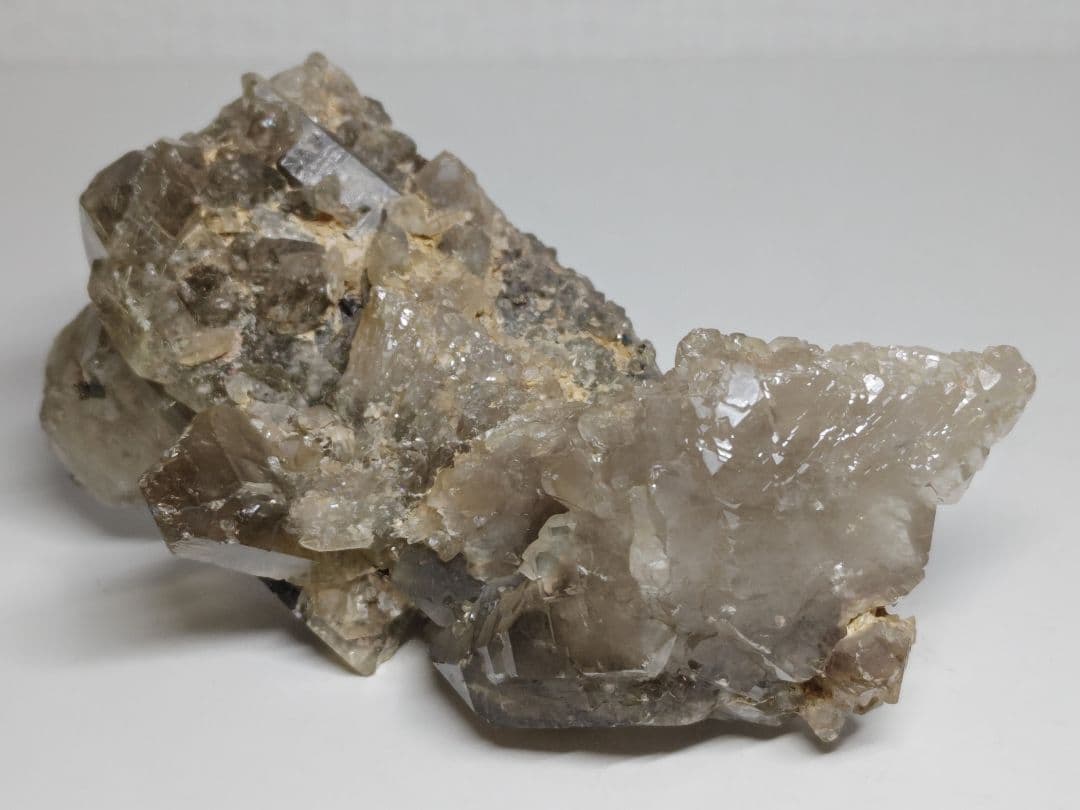 ルチルクォーツ 514g スモーキークォーツ 水晶 原石 鑑賞石 自然石 誕生石