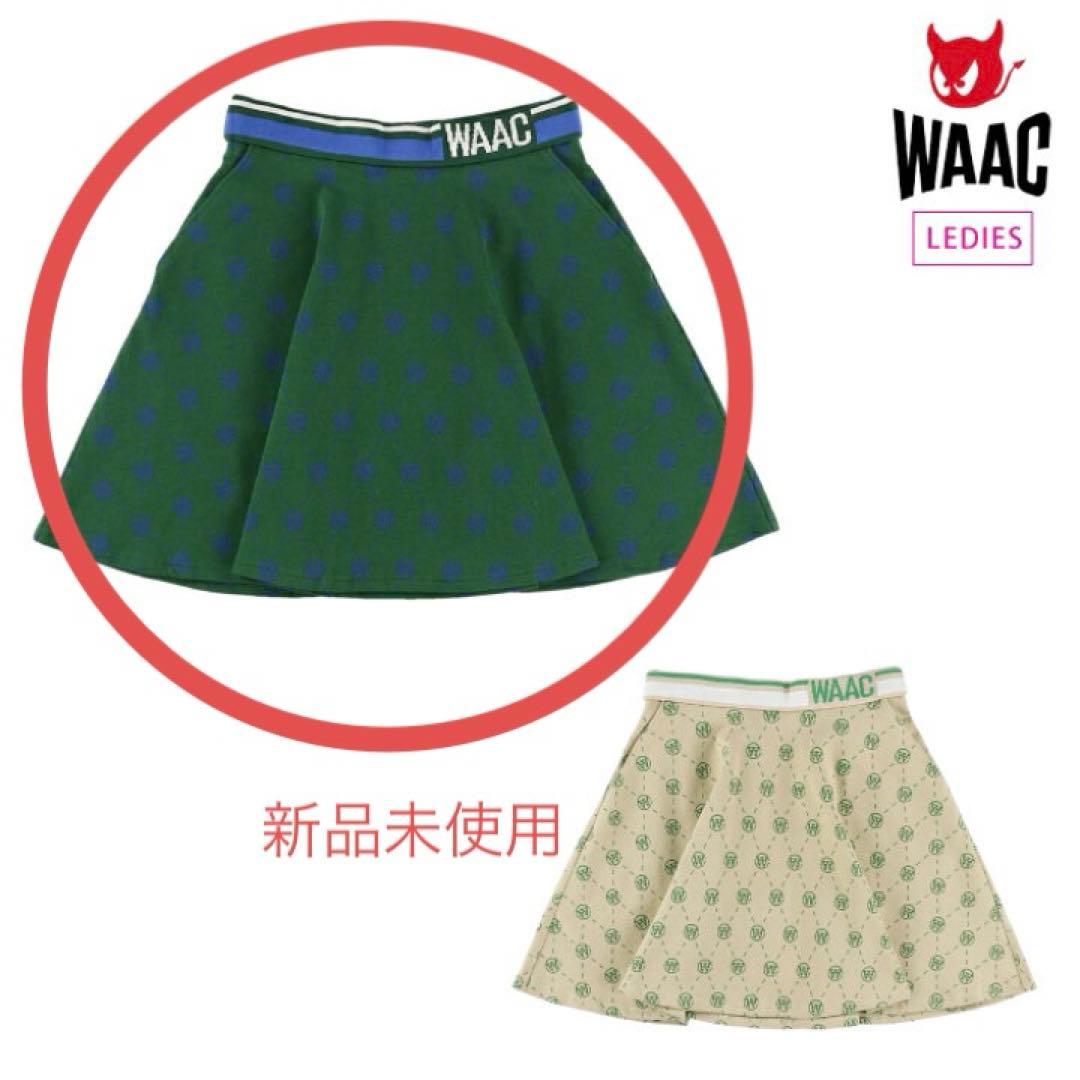 【新品未使用】Sサイズ WAAC サークルロゴストレッチJQD スカート