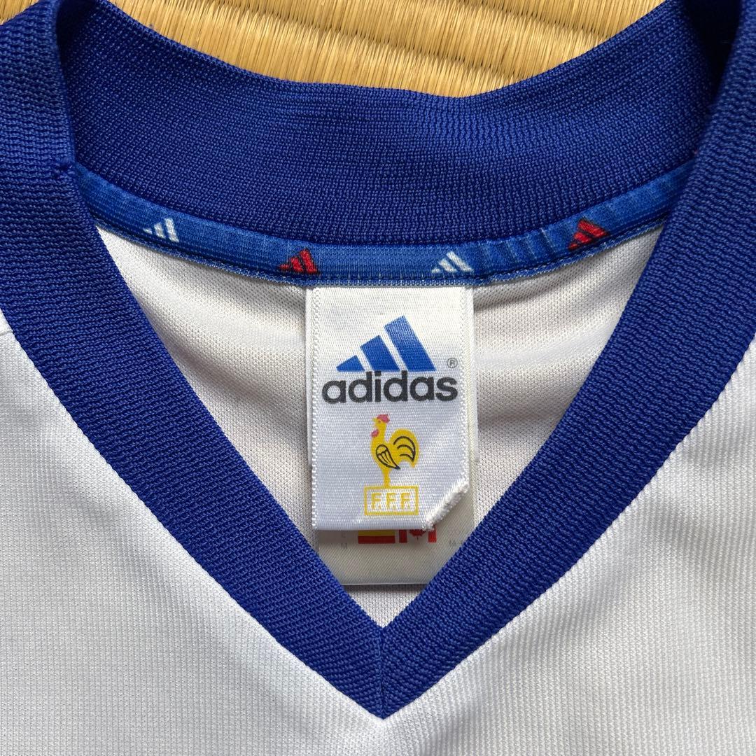 adidas フランス代表 サッカーシャツ france アディダス 古着
