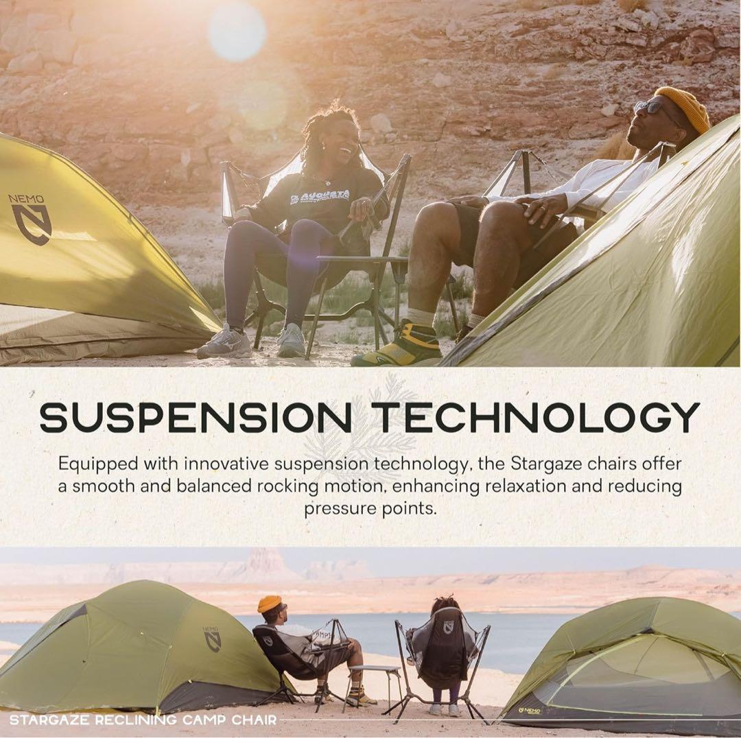 【美品】　ニーモ　スターゲイズ　リクライニング キャンプチェア