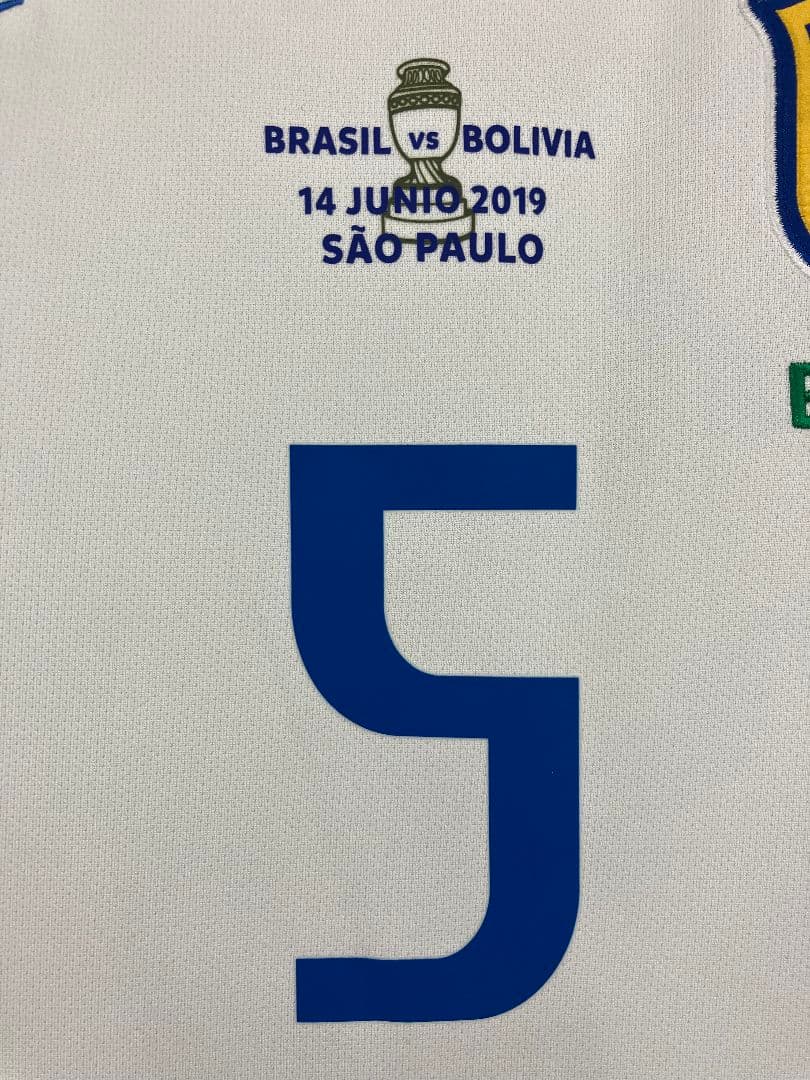 19-20 ブラジル代表　カゼミーロ　ナイキオフィシャル　フルパッチユニフォーム